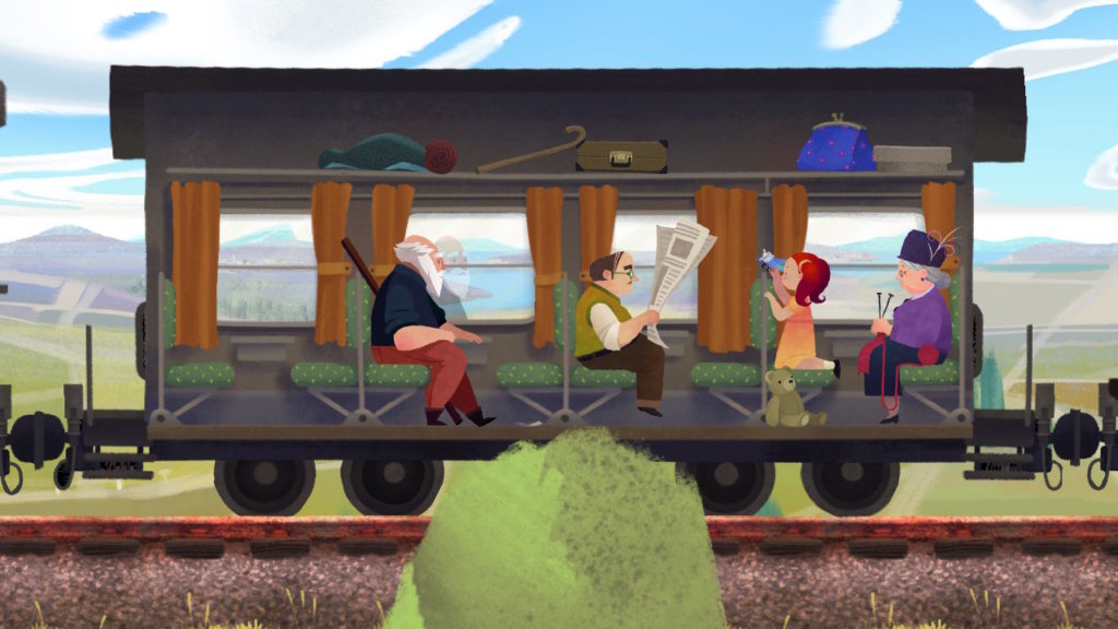 train ride screen shot from Old Man's Journey train ride screen shot from Old Man's Journey